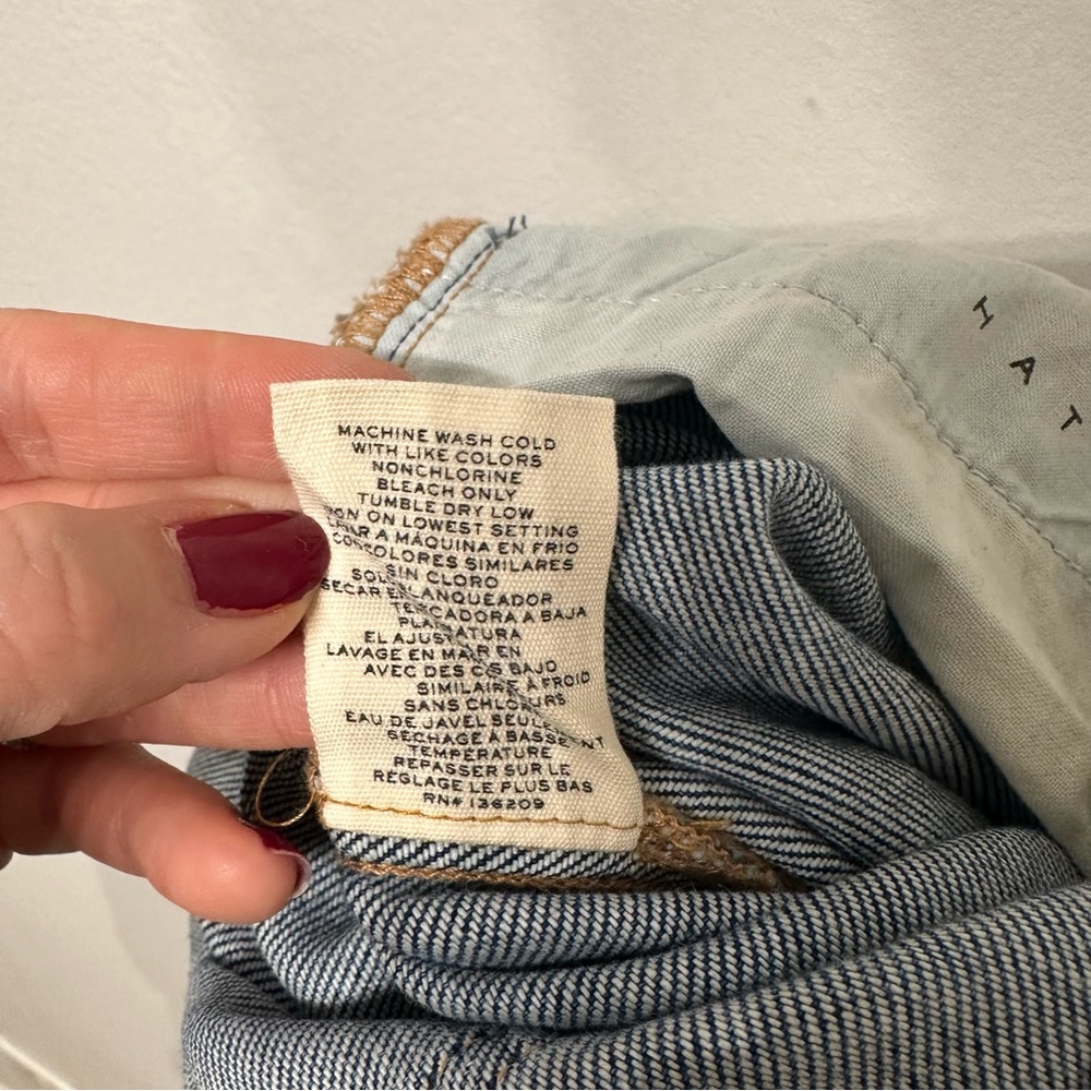 Hatch The Boyfriend Straight Leg Maternity Jeans 26 - Picture 9 of 9